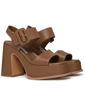 Stella McCartney High Heel Sandals - Brown