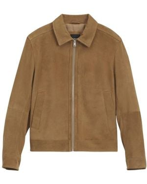 HUGO Leather Jackets - Green