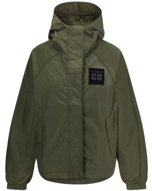Ganni Waterproof Jacket - Green