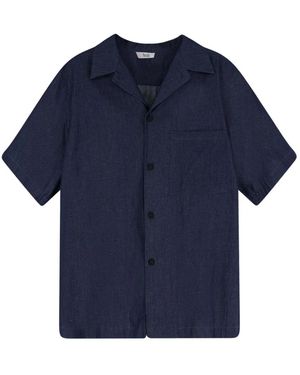 Hevò Short Sleeve Shirts - Blue