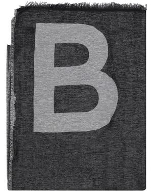 Balmain Winter Scarves - Gris