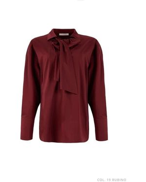 D.exterior Camicia Rubino - Rot