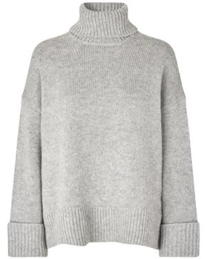 Samsøe & Samsøe Turtlenecks - Gris