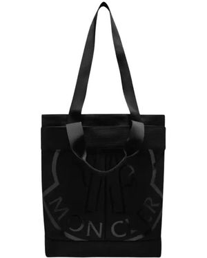 Moncler Schwarze Cut Small Schultertasche