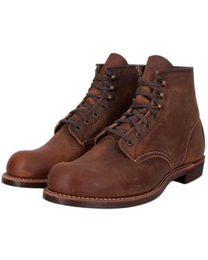 Red Wing Lace-Up Boots - Marrone