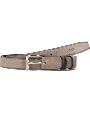 Hogan Accessoires ,Suède Suède Riem - Bruin