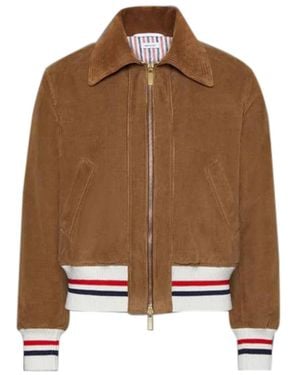 Thom Browne Light Jackets - Brown