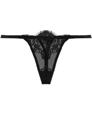 DSquared² Lace Thong - Zwart