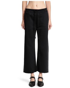 Thom Krom Wide Pants - Black