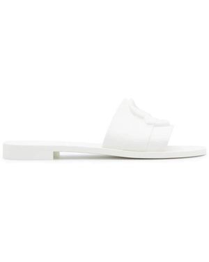 Moncler Mon Slides Schuhe - Weiß