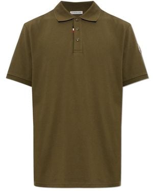 Moncler Polo Shirts - Verde