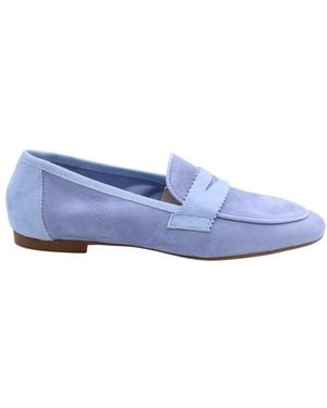 E mia Schoenen ,Blauw ,Agata Moccasin