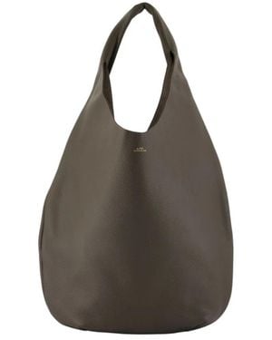 A.P.C. Tote Bags - Marrone