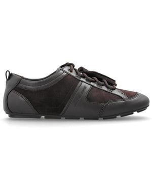 Michael Kors Keely Tassel Suede Trainer - Schwarz