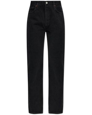 Agolde Straight Jeans - Noir