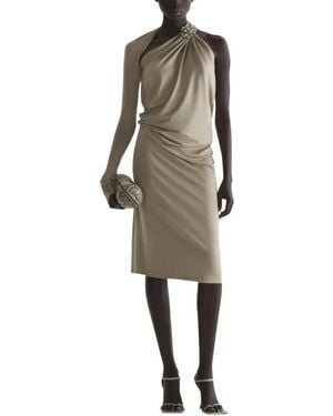 Mugler Midi Dresses - Natural