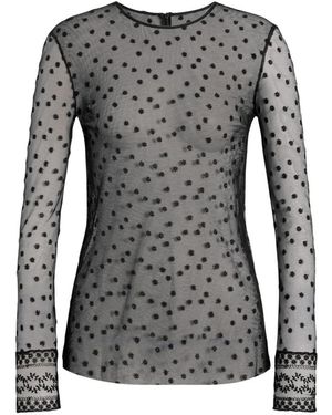 Alberta Ferretti Long Sleeve Tops - Grigio