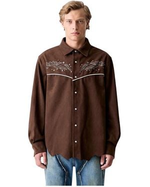ANDERSSON BELL Casual Shirts - Marrone