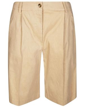 Pinko Long Shorts - Natural