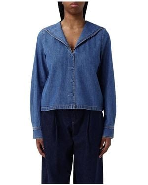 FRAME Denim Shirts - Blue