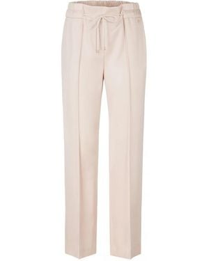 Marc Cain Straight Trousers - Natural