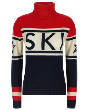 Perfect Moment Schild Sweater - Rood