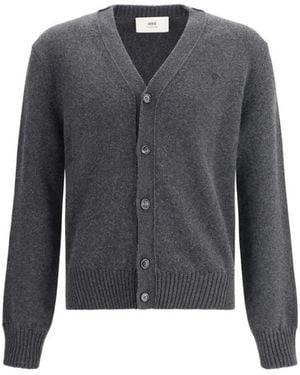 Ami Paris Cardigans - Grigio