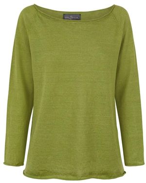 Cortana Round-Neck Knitwear - Green