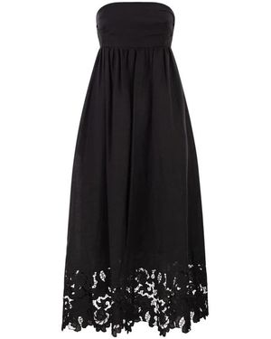 Max Mara Scena Jurk - Zwart