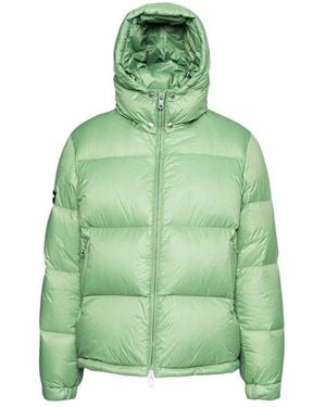 White/space Down Jackets - Green