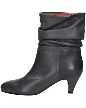 LORENA PAGGI Heeled Boots - Black