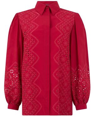 Alberta Ferretti Shirts - Red