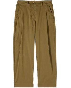 Oltre Wide Trousers - Verde