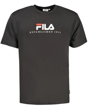 Fila T-Shirts - Black