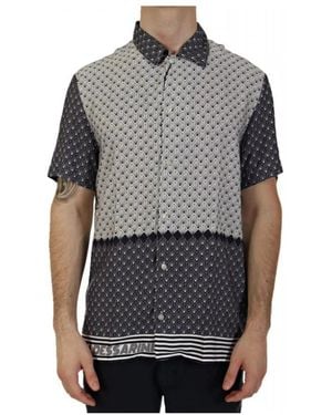 Baldessarini Short Sleeve Shirts - Grey