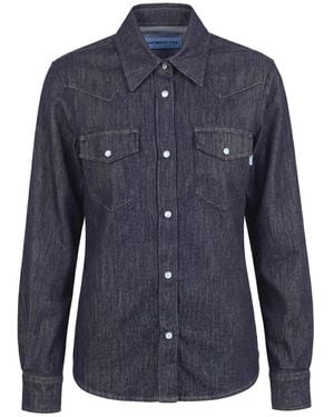 Department 5 Denim Shirts - Blue