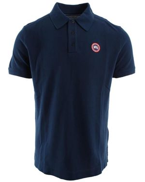 Canada Goose Polo Shirts - Azul