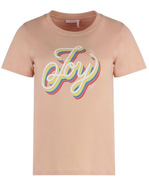 See By Chloé T-Shirts - Naturel