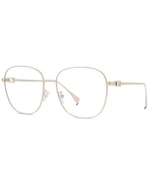 Fendi Accessoires ,Fe 50021U Optisch Montuur - Metallic