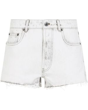 Miu Miu Denim Shorts - White