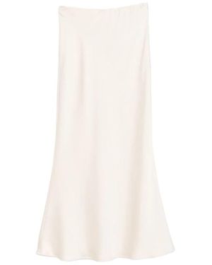 D.exterior Midi Skirts - Blanco