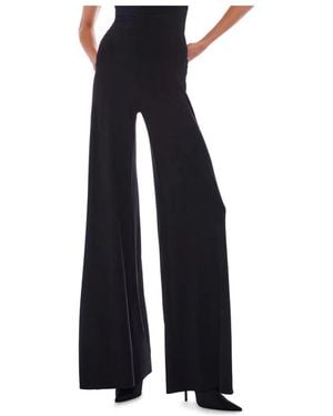 Norma Kamali Wide Trousers - Blu