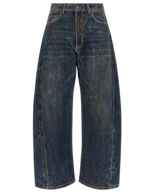 GIUSEPPE DI MORABITO Wide Jeans - Blue