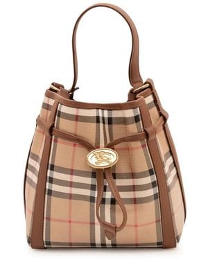 Burberry Bucket Bags - Marrone