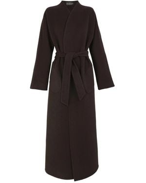 Cortana Belted Coats - Black
