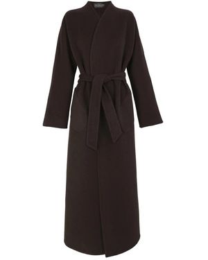 Cortana Belted Coats - Black