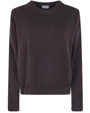 Mrz Round-Neck Knitwear - Negro