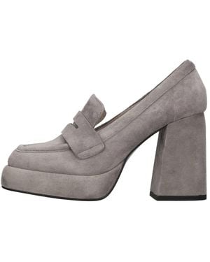 Bibi Lou Court Shoes - Grey