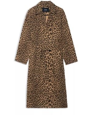 Zadig & Voltaire Belted Coats - Brown