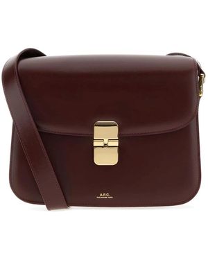 A.P.C. Cross Body Bags - Brown